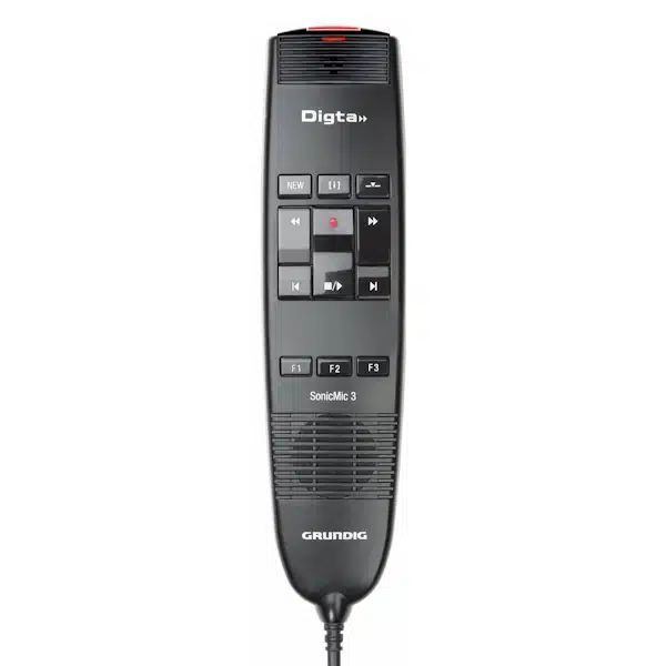 Grundig DigtaSonic Mic-3 handmicrofoon -