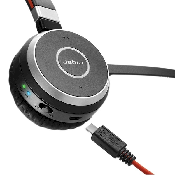 Jabra Evolve 65 mono Bluetooth - zowel te gebruiken met als zonder draad