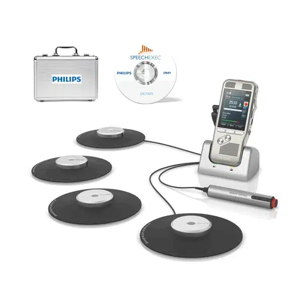 Philips DPM8900 vergaderset met handige opbergkoffer