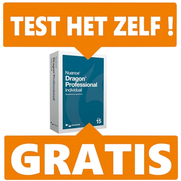 Test nu de Dragon Professional 16 Single User spraakherkenningssoftware GRATIS uit. Bij AVT Benelux - spraakherkenning.nl