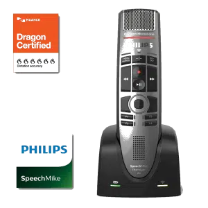 Philips SpeechMike Premium Air SMP4000 Dragon certified handmicrofoon