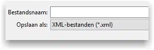 Dragon woordenlijst als XML-bestand opslaan