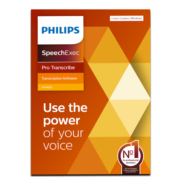 Philips LFH4522 SpeechExec Pro Transcribe v11 Transcriptiesoftware