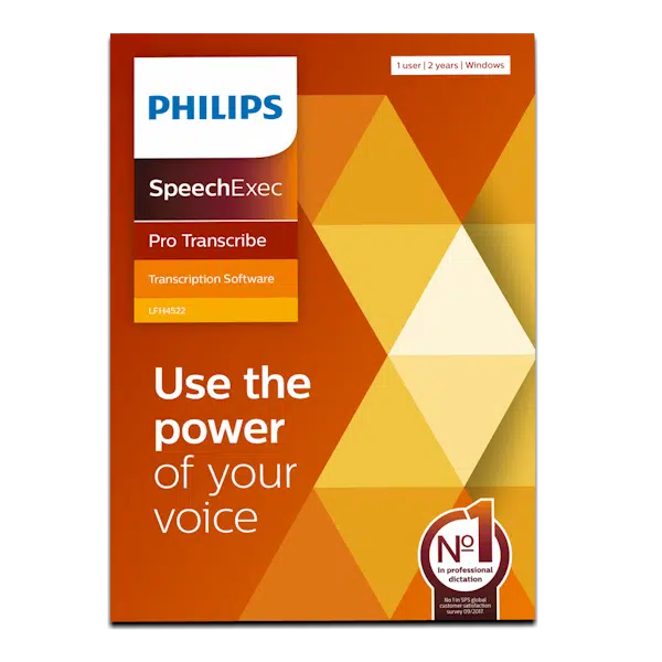 Philips LFH4522 SpeechExec Pro Transcribe v11 Transcriptiesoftware