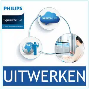 SpeechLive - Cloud Dicteren en Uitwerken - Bij AVT Beneleux - de expert - Uitwerkmodule