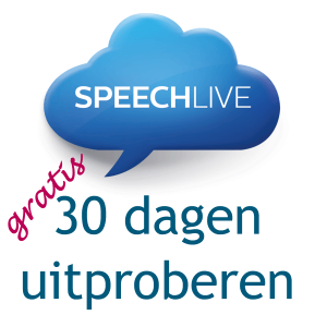 SpeechLive - Cloud Dicteren en Uitwerken - Bij AVT Beneleux - de expert - Gratis 30-dagen uitproberen- bel AVT voor meer informatie