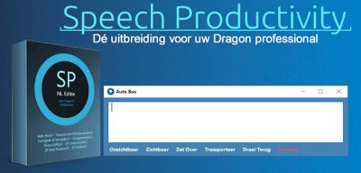 AVT Blog Speech Productivity de uitbreiding voor Dragon Professional