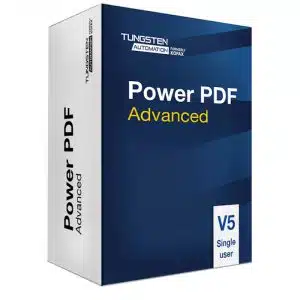 Kofax PowerPDF 5 Advanced - Geweldige PDF tool voor veilig maken en bewerken van PDF-documenten