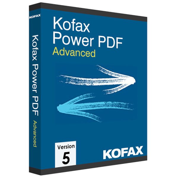 Kofax PowerPDF 5 Advanced - Geweldige PDF tool voor veilig maken en bewerken van PDF-documenten