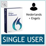 Nuance Dragon Professional 16 - Single User - Nederlands+Engels - Bij AVT