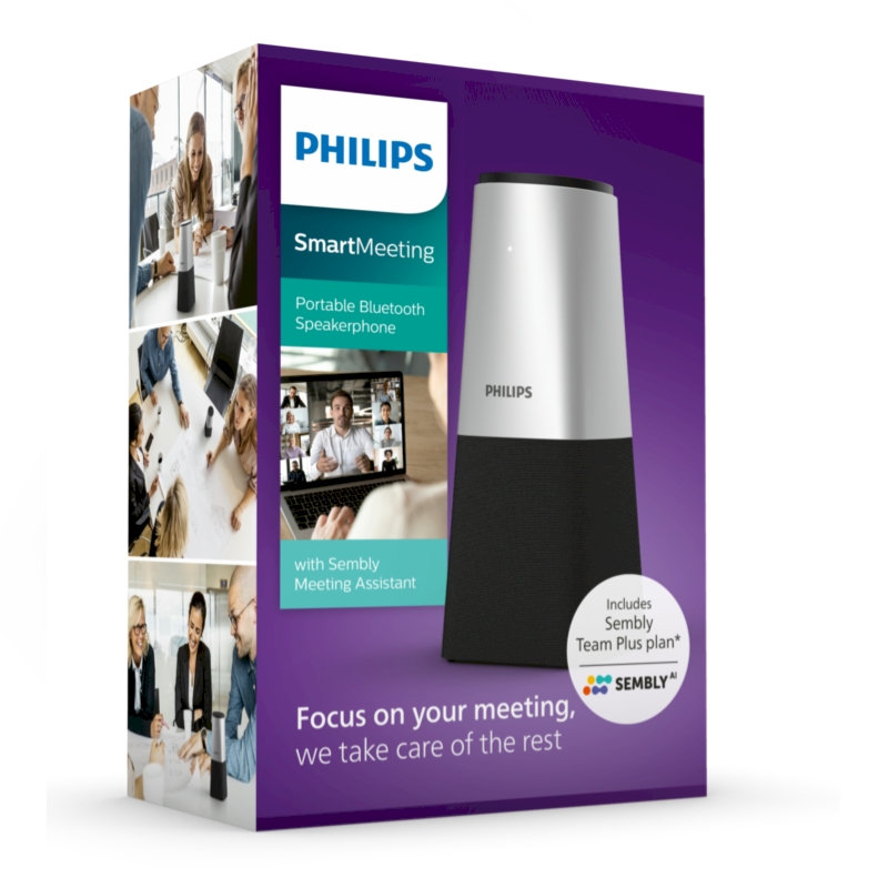Vergaderingen opnemen doe je met een Philips SmartMeeting PSE0540 microfoon bij AVT verkrijgbaar