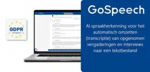 AVT Benelux Blog: lees alles over GoSpeech - de spraakherkenning om al uw opnames (Interviews/vergaderingen) om te zetten naar tekst