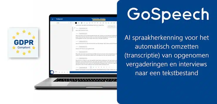 AVT Benelux Blog: lees alles over GoSpeech - de spraakherkenning om al uw opnames (Interviews/vergaderingen) om te zetten naar tekst
