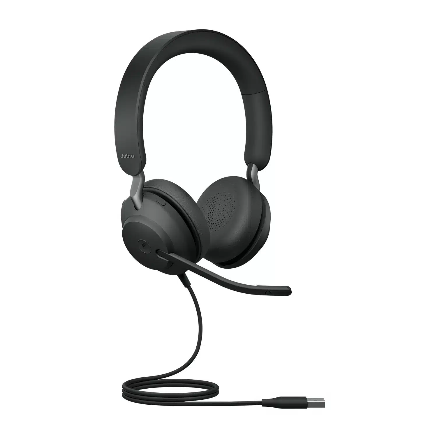 Jabra Evolve2 40 - Stereo headset met noise cancelling microfoon - zeer geschikt voor gebruik met Dragon spraakherkenning