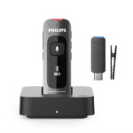 Philips SpeechMike Ambient PSM5000 met dockingstation, Bluetooth-stick en magnetische clip